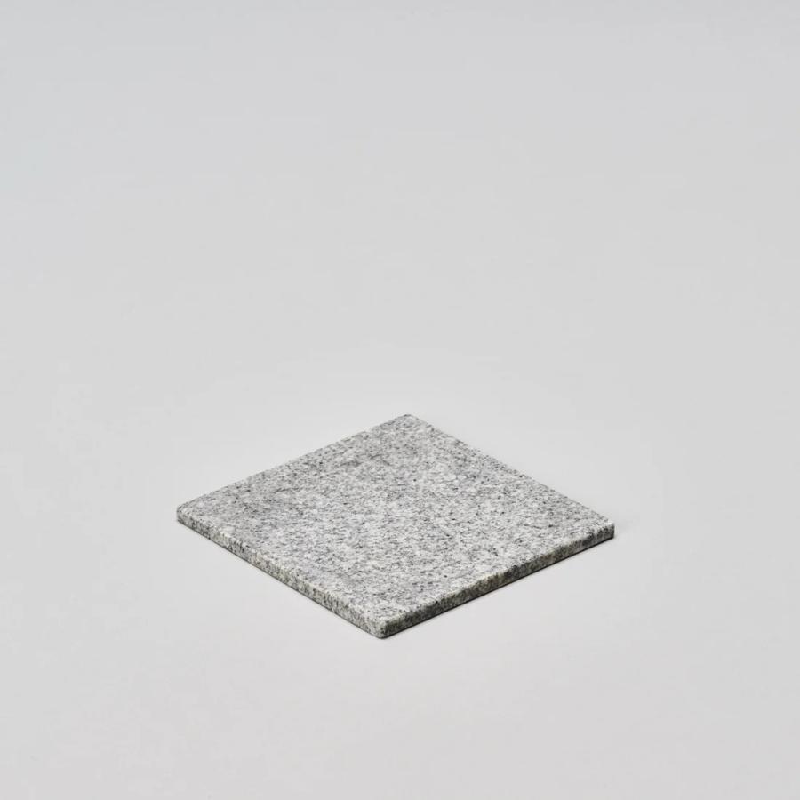 コースター　Coaster   プレート　プランタープレート 正方形　 庵治石  AJI PROJECT  SS-COASTER-komame | 