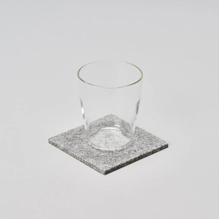 コースター　Coaster   プレート　プランタープレート 正方形　 庵治石  AJI PROJECT  SS-COASTER-komame |  | 01