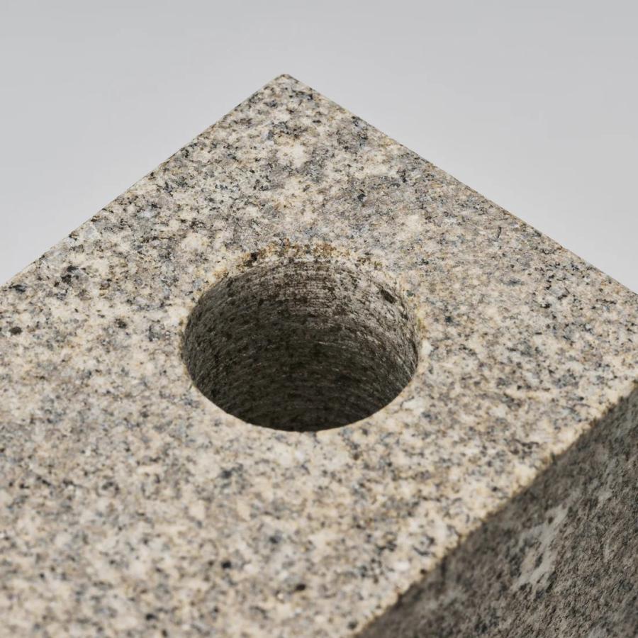 花器　フラワーベース　ディフューザー　flower vase  SS-VASE-B-sabi　庵治石  AJI PROJECT　 |  | 03