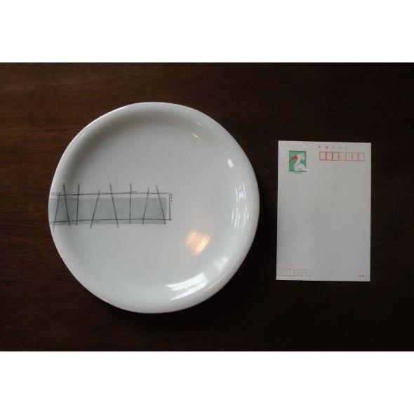 砥部焼　皿　　墨呉須象嵌　６寸皿　食器皿　 陶彩窯　焼き物　陶器 |  | 01