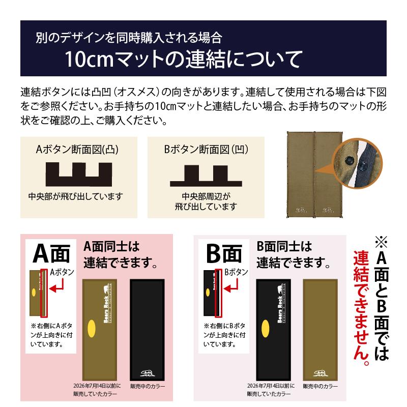 Bears Rock（ベアーズロック） 【Bears Rock】極上の寝心地 10cm 2枚