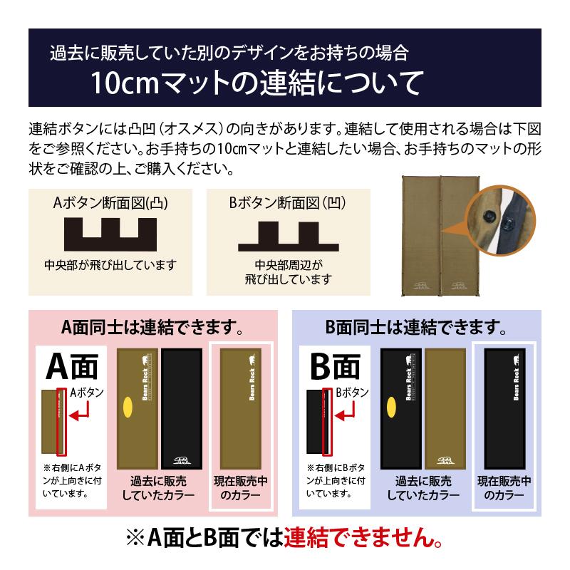 Bears Rock（ベアーズロック） 【Bears Rock】極上の寝心地 10cm 2枚