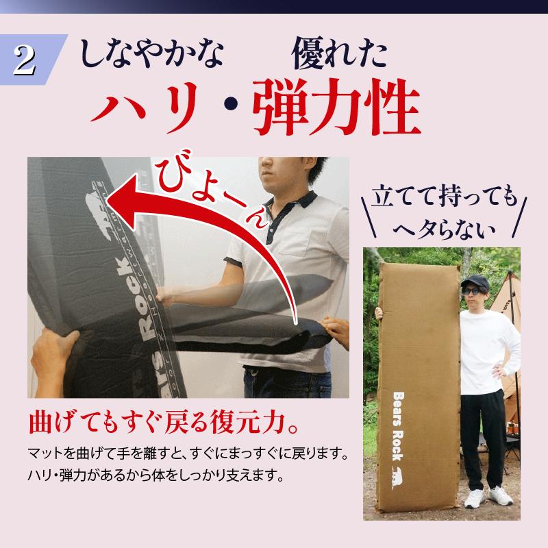 Bears Rock（ベアーズロック） 【Bears Rock】極上の寝心地 10cm 2枚