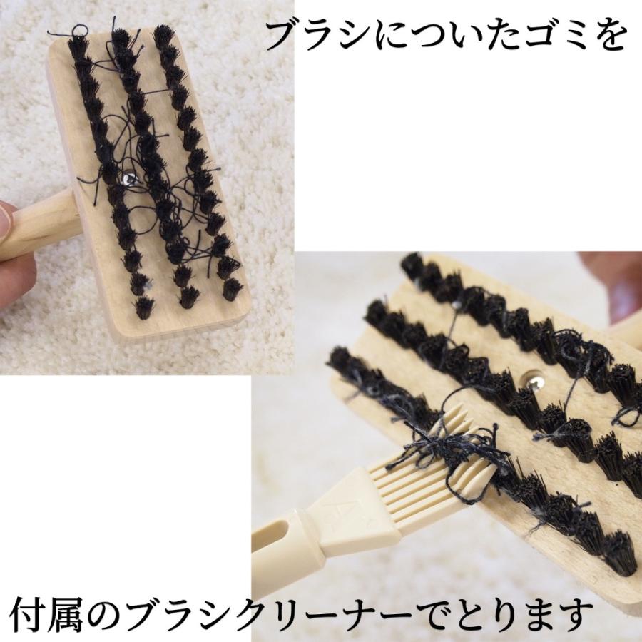 浅草アートブラシ カーペットクリーナーブラシ ブラシクリーナー付