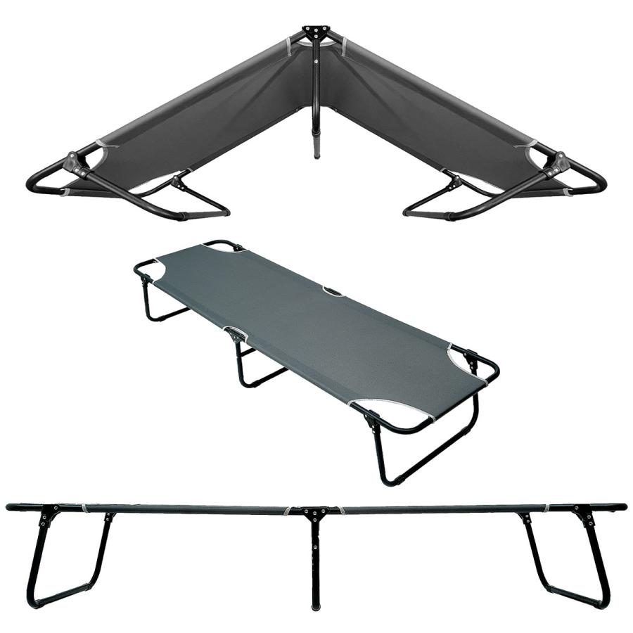 折りたたみ 簡易ベッド‐折り畳み ベット 避難所 防災 アウトドア 軽量