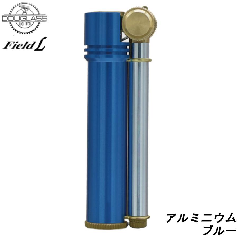 オイルライター DOUGLASS Field L アルミ二ウムブルー 日本製