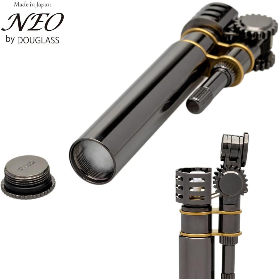 ブラック ネオ】オイルライター ダグラス ネオ 3型 DOUGLASS NEO BLACK 
