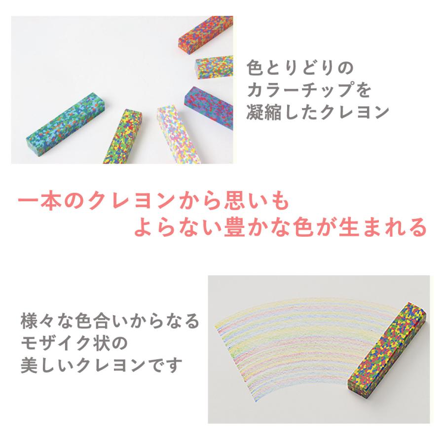 AOZORA（アオゾラ） あおぞら クレヨン ドット フラワー クレヨン 日本