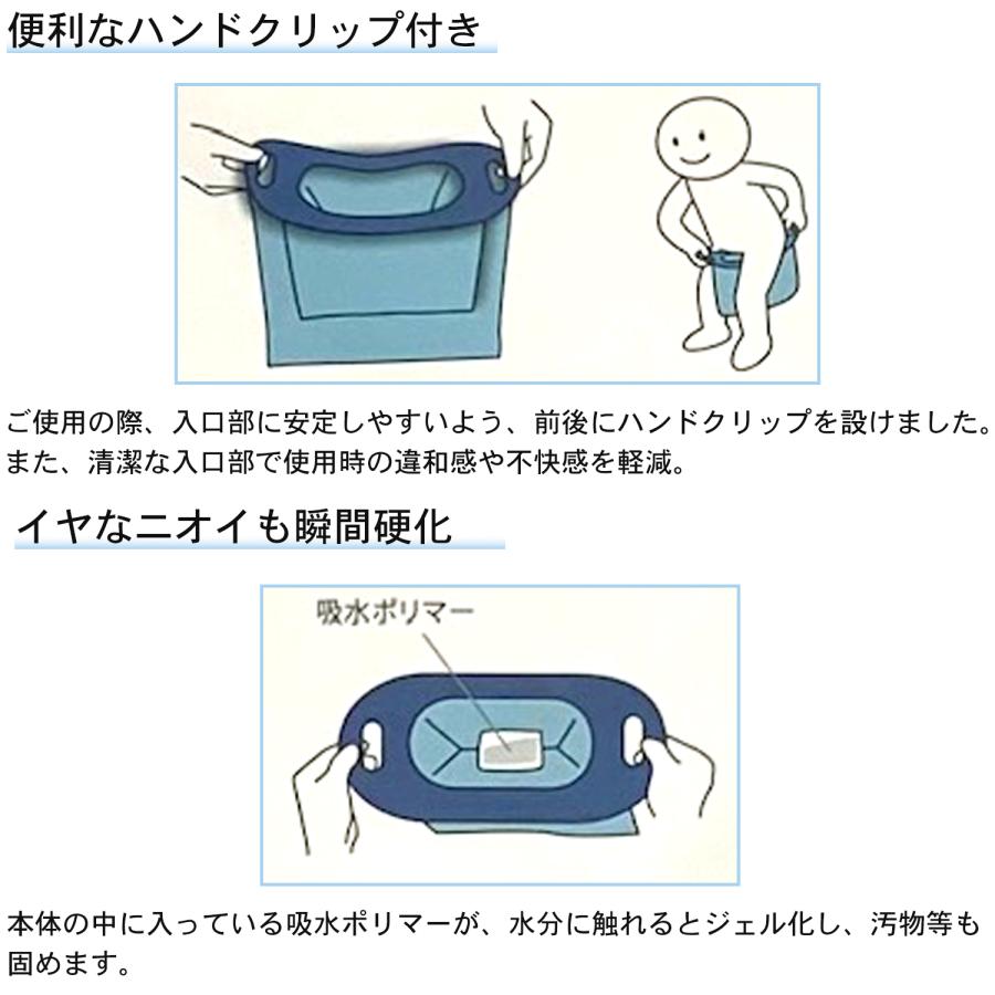 Goodパック 送料無料 携帯トイレ 非常用トイレ 2個組 グッド