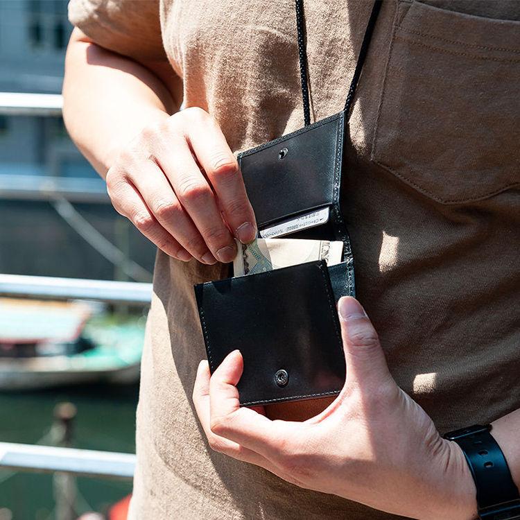 nostroatout（ノストロアテュー） 【在庫限り】本革 ネック コイン