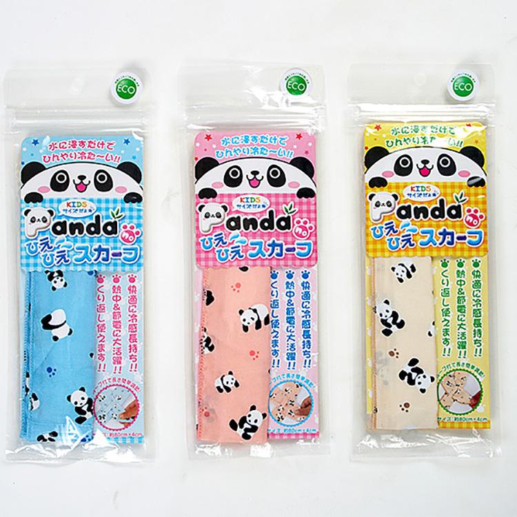 画像確認用 ひんやりスカーフ エコ商品 在庫限り 子ども用 ひんやり スカーフ 3色セット キッズ 冷却スカーフ