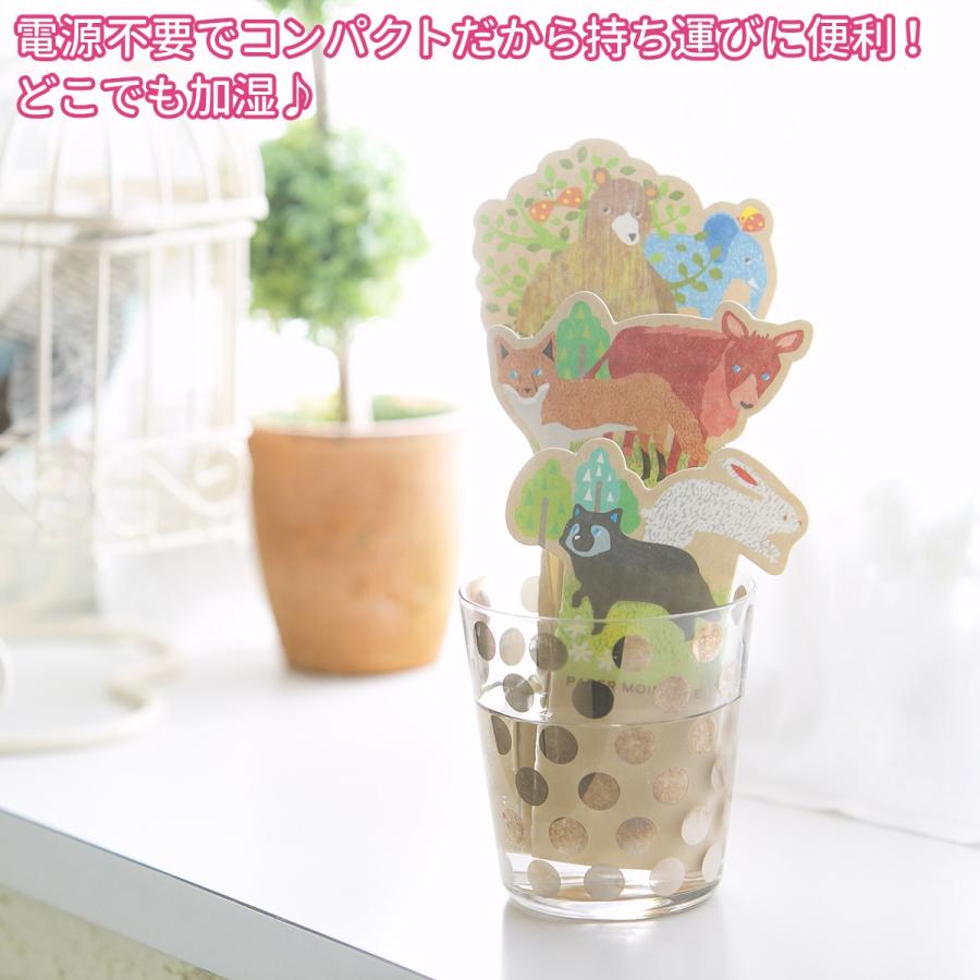 送料無料 ペーパー加湿器‐加湿紙 電気を使わない 自然気化式 エコ加湿