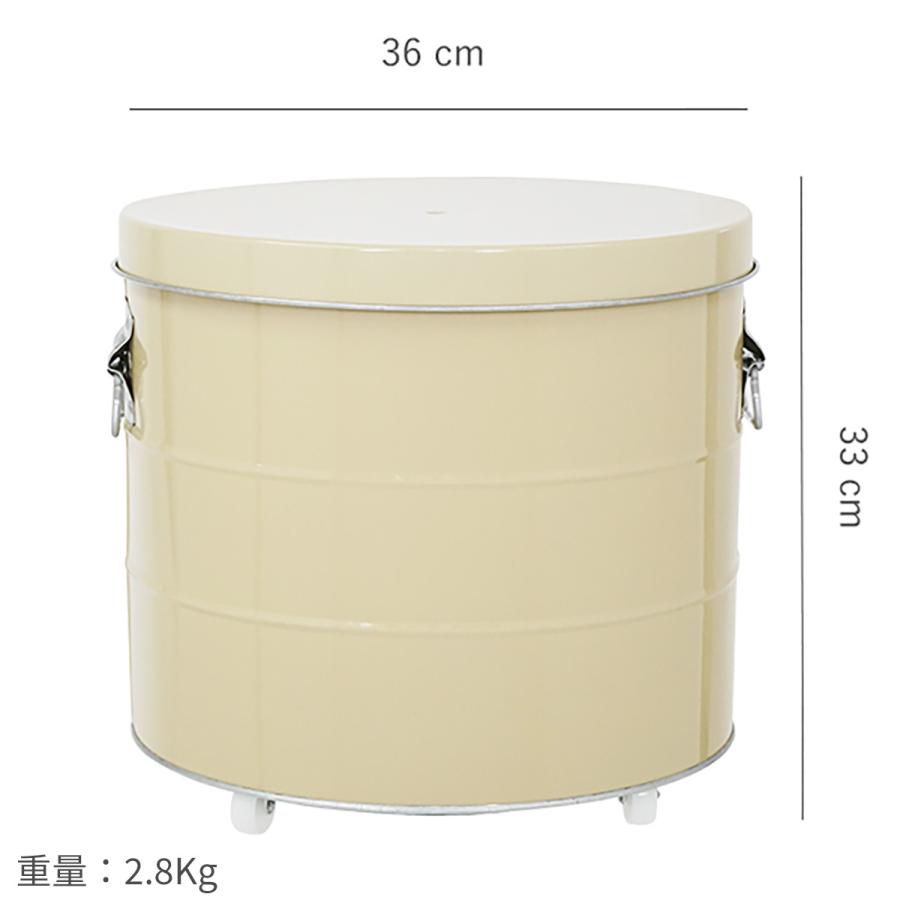 米びつ ライスストッカー 20Kg オバケツの米びつ 計量カップ付