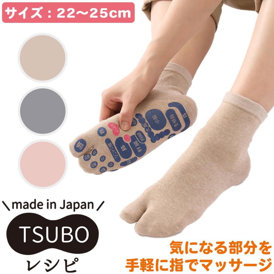 Tsuboレシピ つぼマップ 足袋ソックス レディース 足ツボ 靴下 プリント 足裏 足つぼ フットマッサージ ツボマップ 22 25cm 図表 日本製 Tsubomap05 Kurazo よろずや くら蔵 通販 Yahoo ショッピング