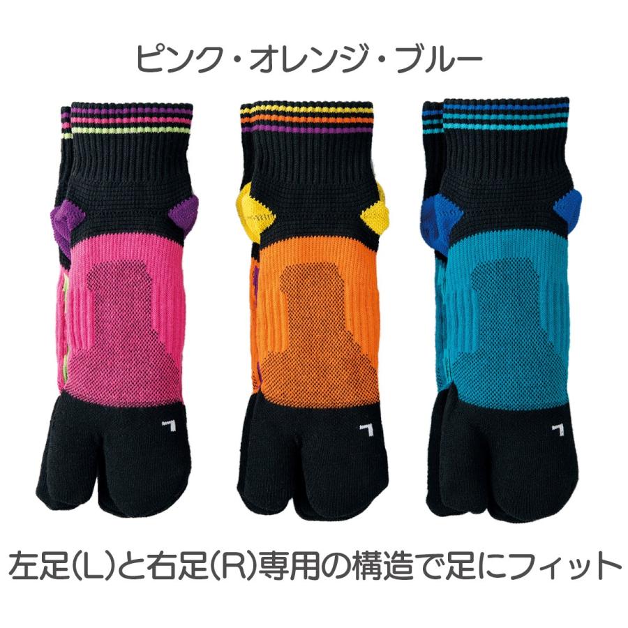 三笠（mikasa） 送料無料 足袋 3色組 靴下 らくらくウォーキング‐足袋