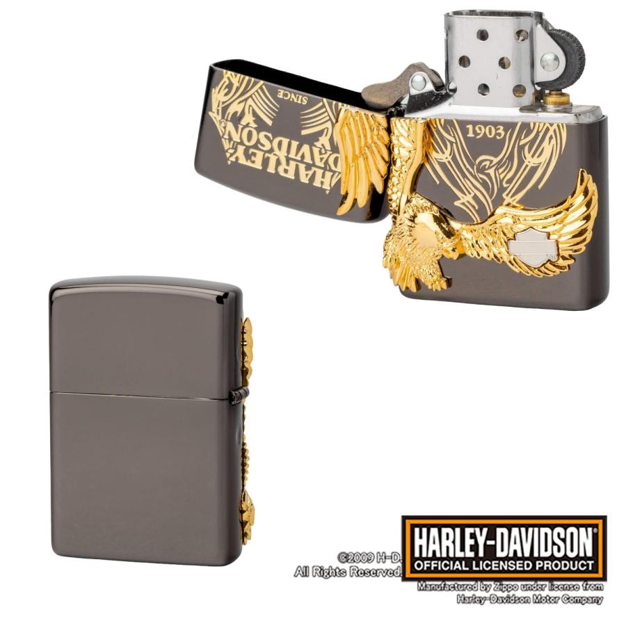 ZIPPO 日本限定 正規品 HARLEY-DAVIDSON HDP-15 ダブルメタル