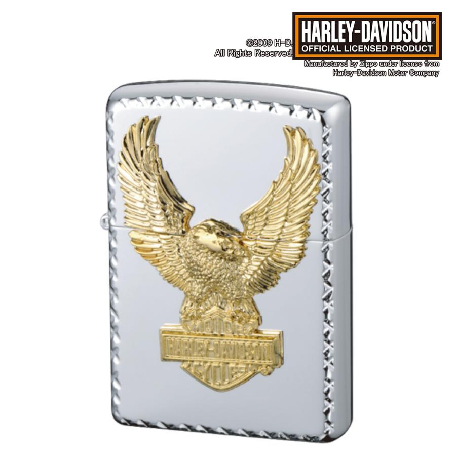 復刻 正規品 ZIPPO HARLEY-DAVIDSON HDP-21 ジッポーライター ジッポー ジッポライター ジッポ Zippo ハーレーダビッドソン ハーレー オイルライター 白頭鷲｜kurazo｜02