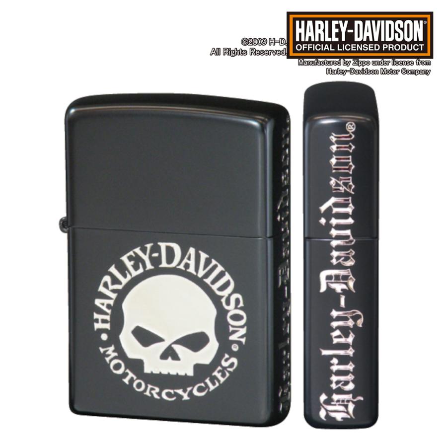 復刻 正規品 ZIPPO HARLEY-DAVIDSON HDP-40 ジッポーライター ジッポー ジッポライター ジッポ Zippo ハーレーダビッドソン ハーレー オイルライター ブラックの画像