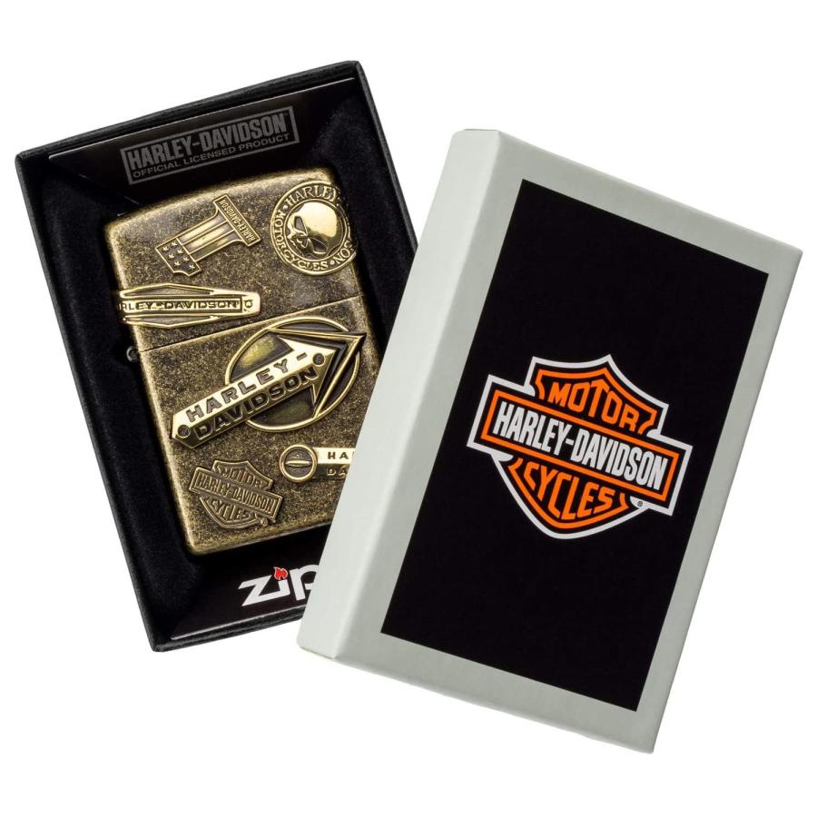 日本限定 正規品 ZIPPO HARLEY-DAVIDSON HDP-64 メイクメタル ジッポー ジッポ ライター Zippo ハーレーダビッドソン  ハーレー オイルライター ライター 白頭鷲