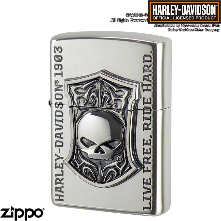ZIPPO（ジッポー） ZIPPO HARLEY-DAVIDSON HDP-79 スカル イブシ
