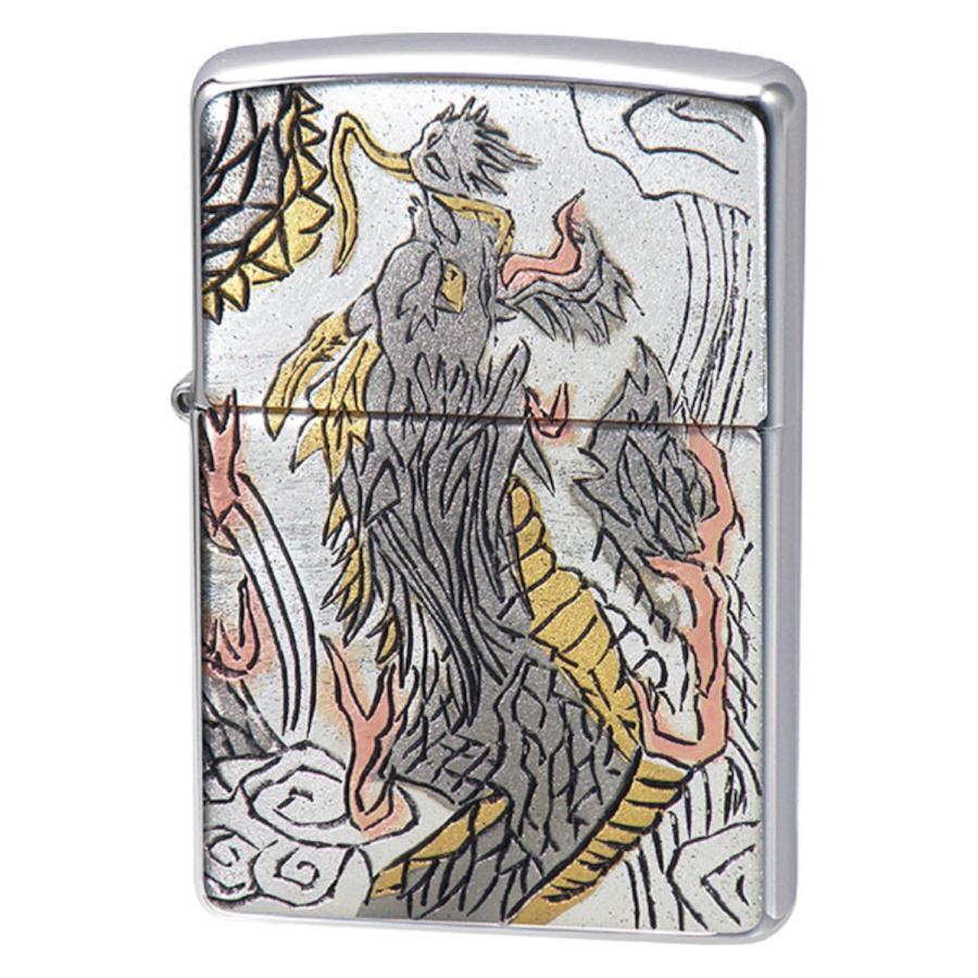 ZIPPO 電鋳板 昇り龍 龍 竜 ジッポー ライター ジッポ Zippo
