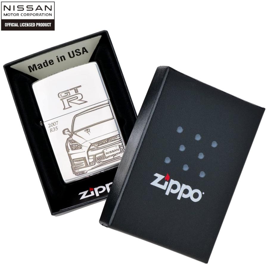 ZIPPO 日産 NISSAN SKYLINE GT-R R-35‐スカイライン ジッポー ZIPPO 日産 NISSAN SKYLINE GT-R R-35‐スカイライン ジッポー