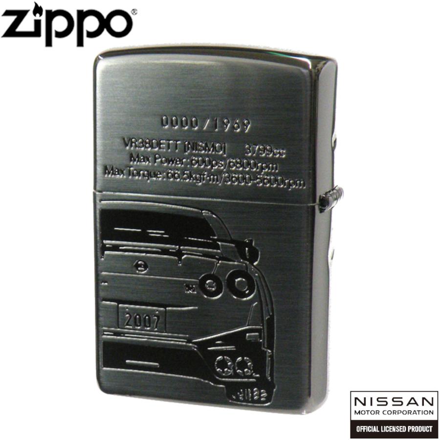 ZIPPO（ジッポー） 日産 ZIPPO NISSAN SKYLINE GT-R R-35 BK ブラック 