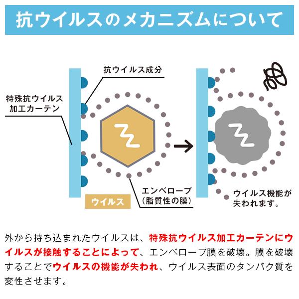 BONUS STORE｜5/5 0:00〜23:59 抗ウイルスレースカーテン SaveTheLifeLace 防炎 SEKマーク 昼夜目隠し 1枚入り 幅151cm〜200cm×丈151cm〜200cm_2
