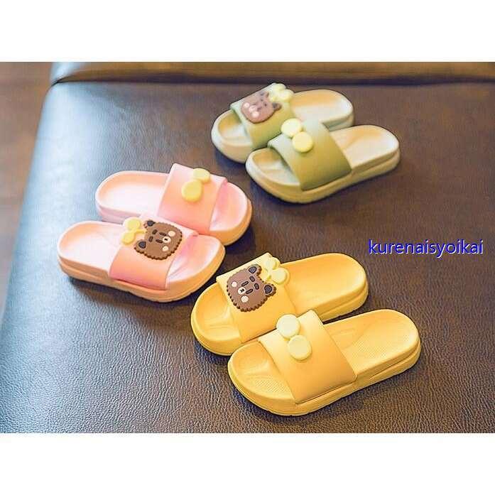スリッパ 子供用サンダル 子供靴 女の子 男の子 夏 キャラクター 滑りにくい 水遊び お出かけ 散歩 バススリッパ ビーチサンダル ルームシューズ 浴室 柔らかい 67 Off