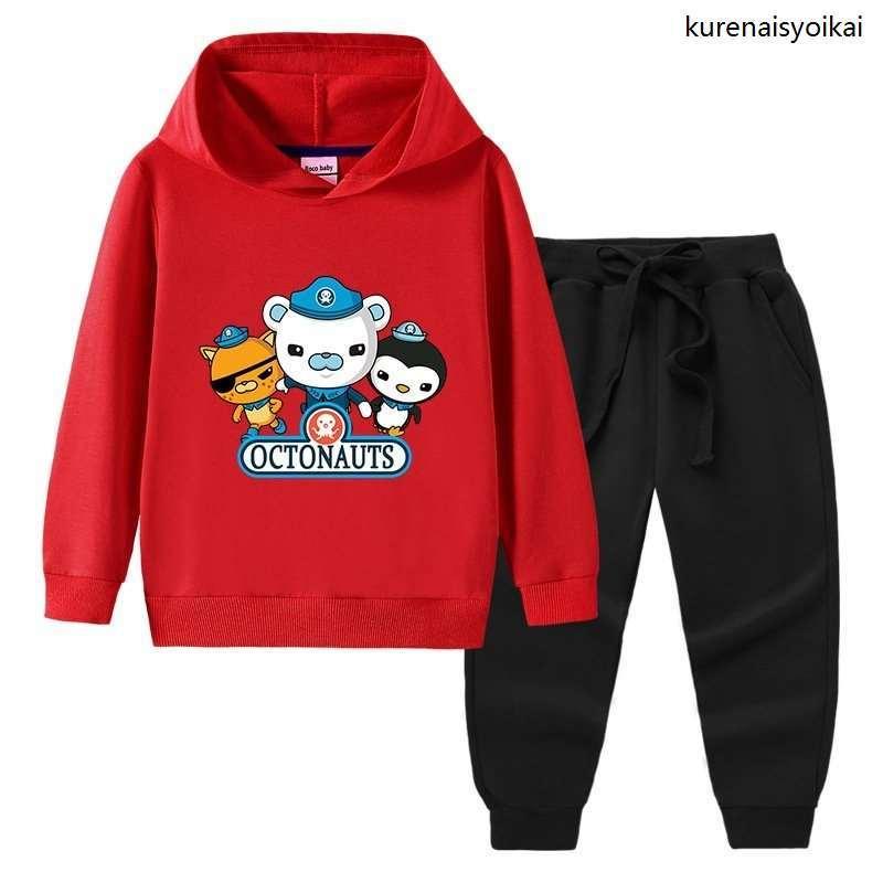 The Octonauts すすめ オクトノーツ グッズ Tシャツ 服 セットアップ 男の子 女の子 キッズ 長袖 フード付き 誕生日 プレゼント 薄手 春夏秋 90 150cm 05 最大99 オフ