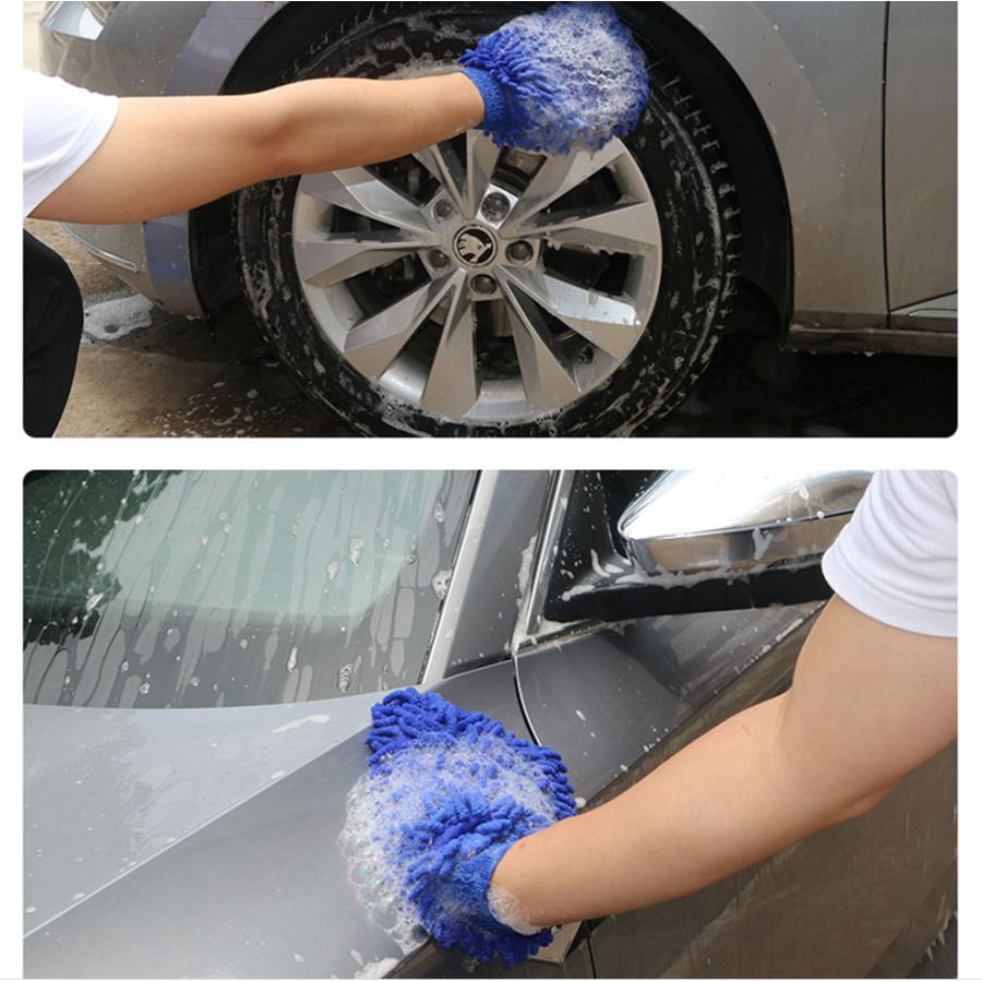 洗車タオル 洗車グッズ 洗車クロス マイクロファイバー 手袋 超吸水 拭き取り グローブ 傷防止 車用 洗車道具 軽量 便利 D1013 St Bu Kuri Store 通販 Yahoo ショッピング
