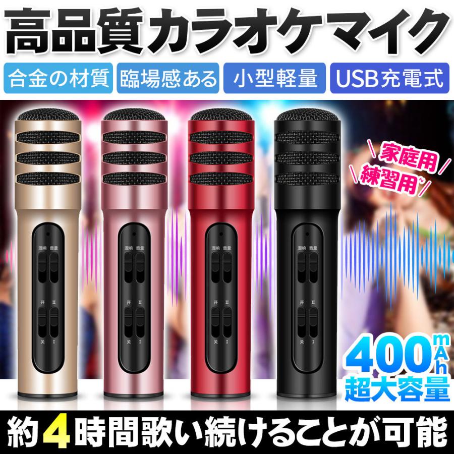 カラオケ マイク 家庭用 高音質 スピーカー内臓 携帯パソコン 接続 練習 録音 家 自宅 音楽再生 D11 Usb Bl S Kuri Store 通販 Yahoo ショッピング