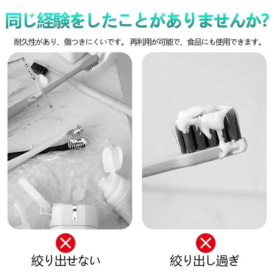公式】 スタイリッシュ 歯ブラシ除菌ホルダー 歯磨き粉ディスペンサー付き