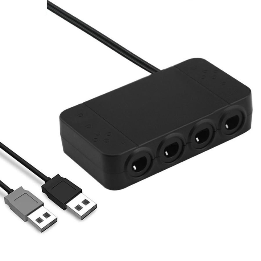 Nintendo Switch ゲームキューブコントローラー変換アダプター Cyber Gcコントローラー変換アダプター Switch 用 Switch D158 Usb Bl S Kuri Store 通販 Yahoo ショッピング