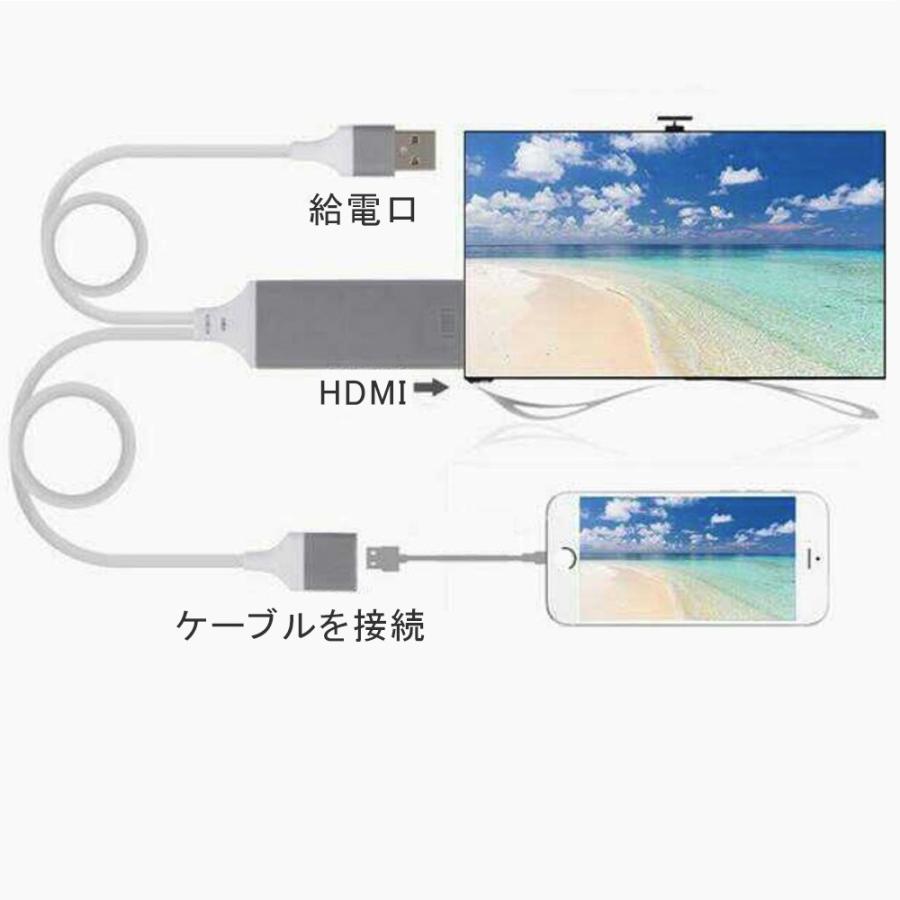 Hdmi 変換アダプタ Iphone Android テレビ接続ケーブル スマホ高解像度lightning Hdmi ライトニング ケーブル Hdmi分配器 ゲーム 3in1 Ios 14対応 D305 Usb Red 1 Kuri Store 通販 Yahoo ショッピング