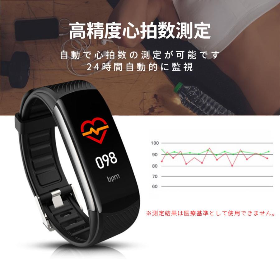 スマートウォッチ 体温測定 スマートブレスレット 血圧 心拍 血中酸素 着信通知 睡眠 歩数計 Ip67防水 日本語説明書 ジョギング 体温計 D905 Sh Bl Kuri Store 通販 Yahoo ショッピング