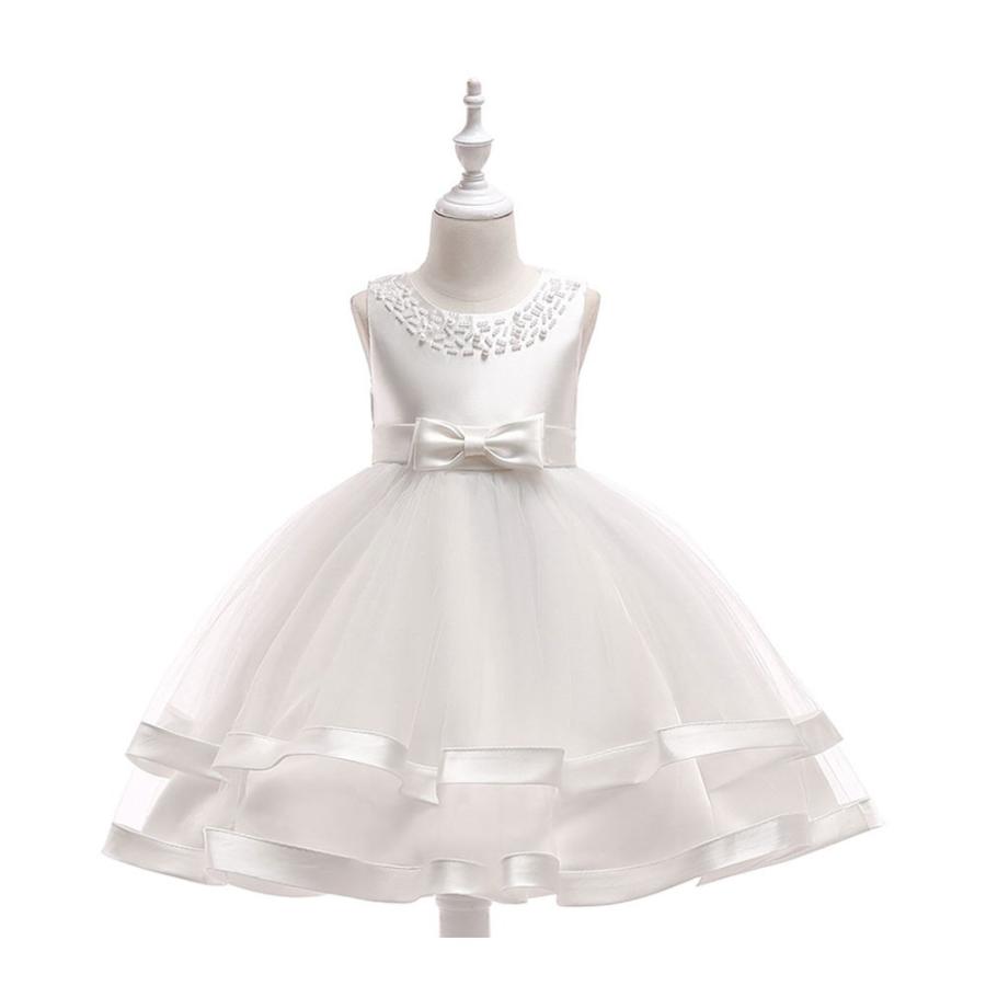 子供ドレス プリンセススカート ウェディングドレス ワンピース 手作り釘玉 カステラスカート フレアスカート F8076 Kuri Store 通販 Yahoo ショッピング