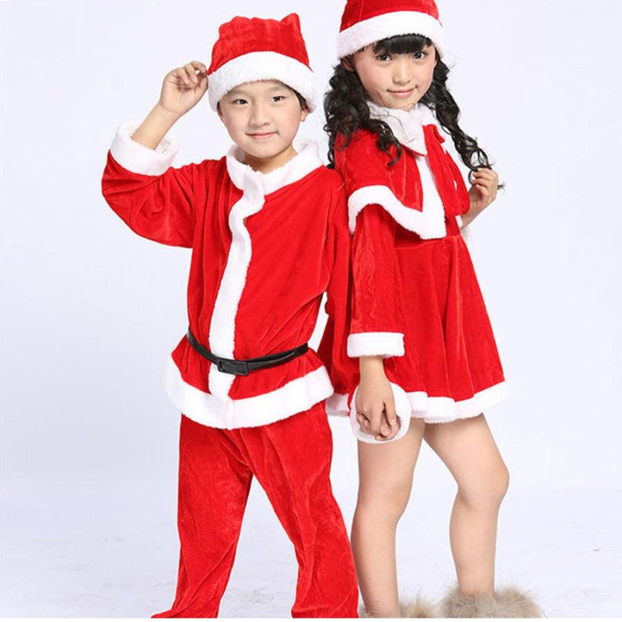 クリスマス サンタ コスプレ サンタクロース コスチューム 衣装 キッズ 子供用 女の子 男の子 サンタコスチューム パーティー プレゼント F8122 Kuri Store 通販 Yahoo ショッピング