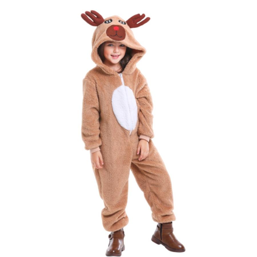 トナカイ コスプレ クリスマス 衣装 子供 コスチューム サンタ コスプレ 鹿 動物 ぬいぐるみ 親子ペア 可愛い 舞台 イベント F8177 Kuri Store 通販 Yahoo ショッピング