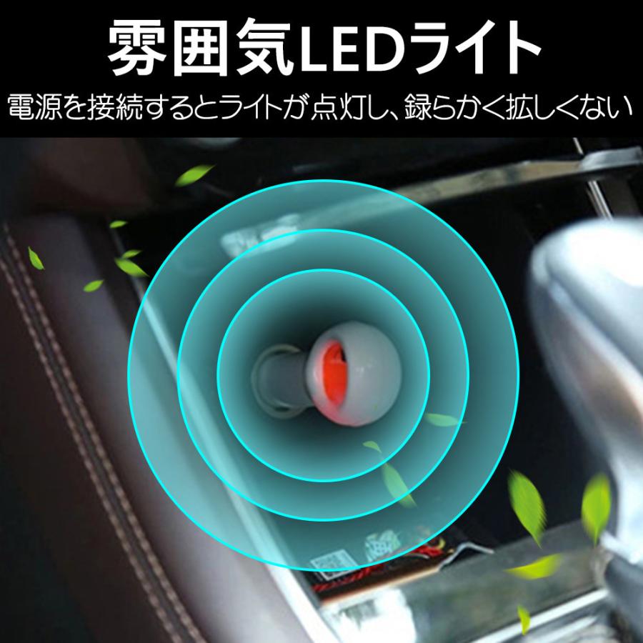 車載用空気清浄機 消臭 イオン発生器 シガーソケット用 イオン式空気清浄器 静音 便利 コンパクト たばこ 小型 軽量 PM2.5 シガーソケット 車内 車載用|kuri-store|10