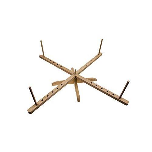 Stanwood Needlecraft Tabletop Amish Style Wooden Yarn Swift 2.5-6-F