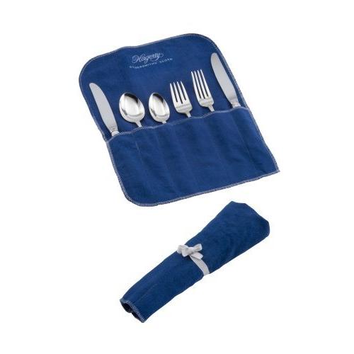 Hagerty 19100 6-Piece Place Setting Roll  Blue