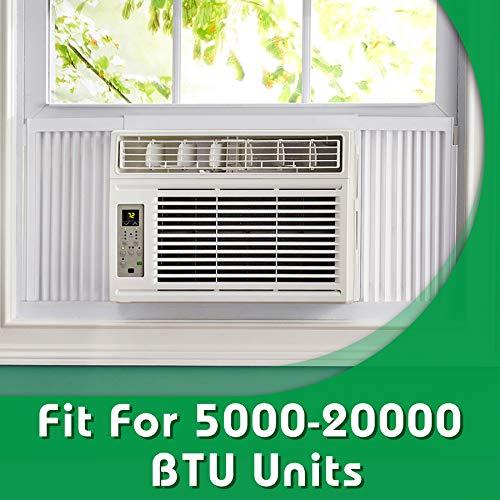 Forestchill ウィンドウエアコン サイドパネル 2層 アップグレード 断熱サイドパネル ウィンドウACユニット用 高さ17イン 並行