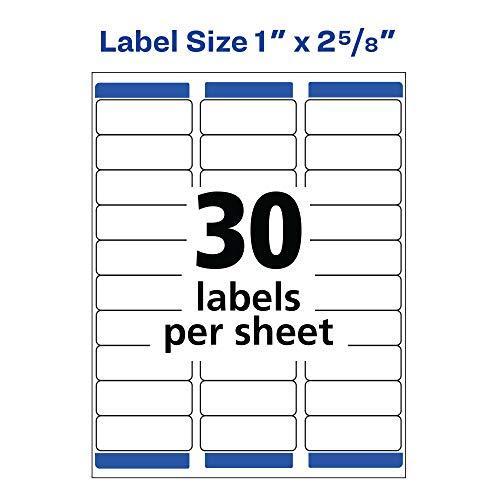 Easy Peel Laser Address Labels  1 x 2-5/8  White  3000/Box  並｜kurichan-shop｜04