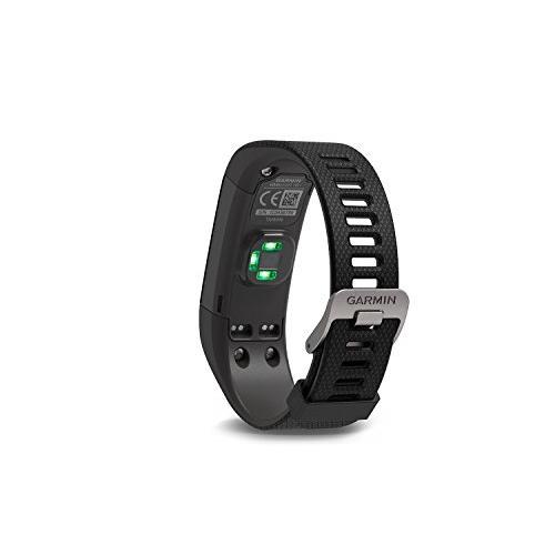 ストラップループファスナーリング Garmin Vivosmart HR HR+ Approach X40バンド ブラックラバー交換用時