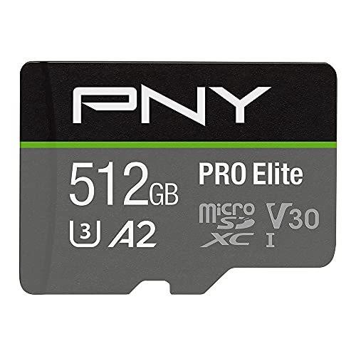 PNY 512GB PRO Elite Class 10 U3 microSDXC Flash Memory Card 無期限 国内正規 並行輸入
