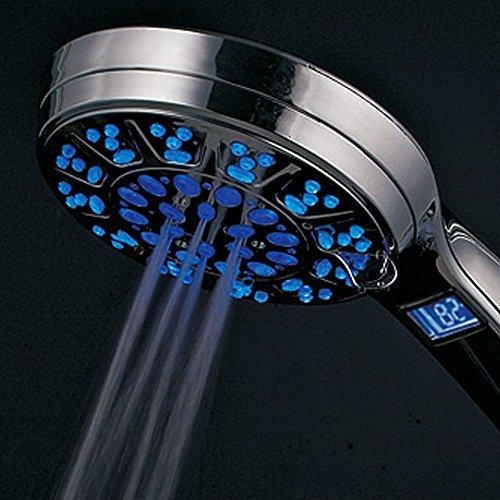 1485 LED/LCD Hand Shower with Lighted Temperature Display LED/LCD ハン 並行輸入｜kurichan-shop｜05