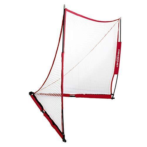 ポータブルラクロスゴール 4フィート x 4フィート 素早く簡単に2分セットアップ ツール不要 練習や練習