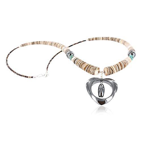 【正規品】 ハート$ 200?Authentic Made by Charlene Little NavajoシルバーGraduatedメロンシェル 並行輸入 【5615503218】(19991円)