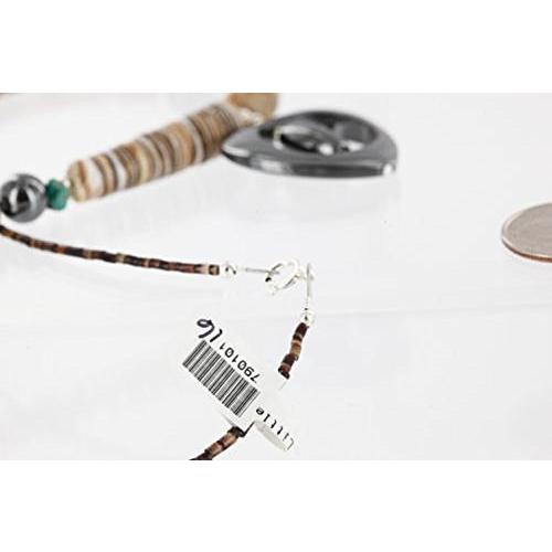 【正規品】 ハート$ 200?Authentic Made by Charlene Little NavajoシルバーGraduatedメロンシェル 並行輸入 【5615503218】(19991円)